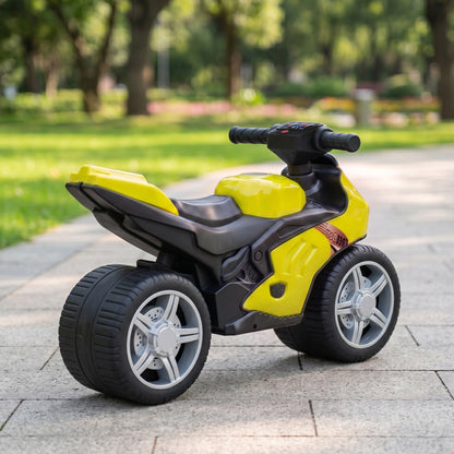 Balance Bike with Music Extra-Wide Wheels Green
