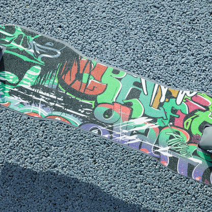 Kids Scooter, Foldable Kick Scooter with Adjustable Handlebar, 200mm Big Wheel, Rear Fender Brake, Gift for Ages 6-12 Years, Boys and Girls, Green