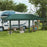 6 x 3(m) Pop Up Gazebo Patio Party Event Heavy Duty Canopy Green