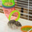 5 Tier Hamster Cage, Gerbil Cage with Tube, Water Bottle, Exercise Wheel, Food Dish, 59L x 36W x 69H cm - Light Blue