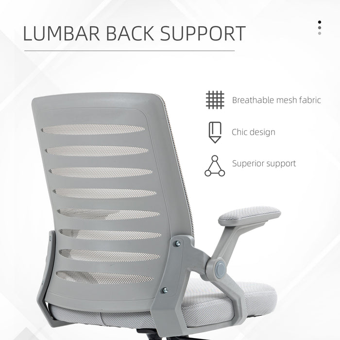 Mesh Office Chair, Swivel Task Computer Chair for Home with Lumbar Support