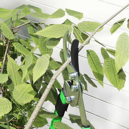 2 Pcs Garden Shears Set with Telescopic Extendable Handles