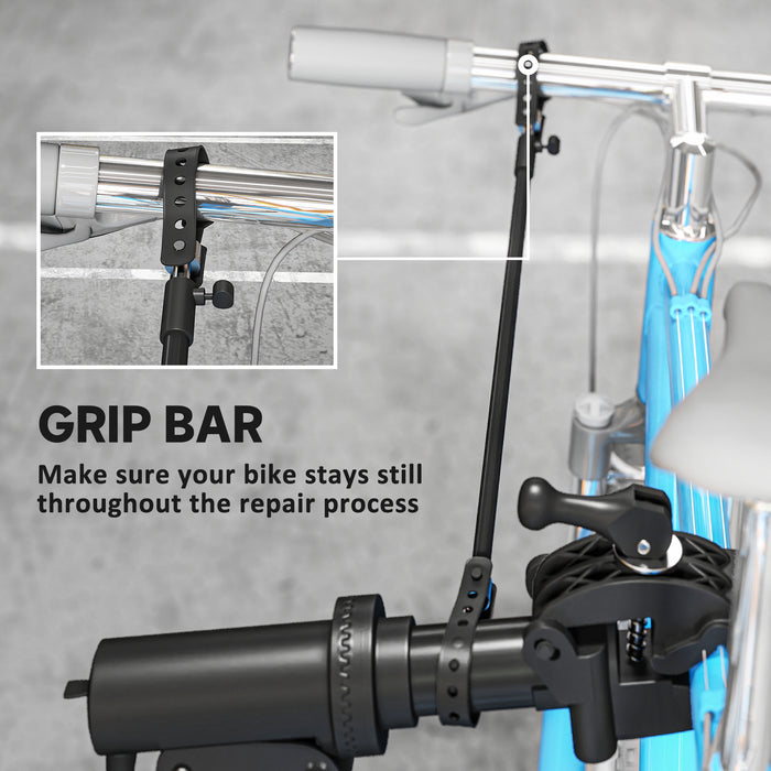 Bike Repair Stand, Max Load 40kg, Foldable, Height Adjustable