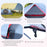 5-6 Man Dome Camping Tent Hiking Shelter UV Protection Water Resistant Tunnel Sun Shade - Grey