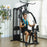 Home Gym Machine Compact Multi Gym with 45kg Weight Stack