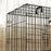 Dog Crate with 2 Doors, Tray, Soft Cushion, for Extra Small Dogs