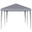 3 x 6 m Pop Up Gazebo, Foldable Canopy Tent, Height Adjustable Wedding Awning Canopy w/ Carrying Bag, Grey