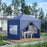 3 x 3 Meters Pop Up Water Resistant Gazebo Wedding Camping Party Tent Canopy Marquee with Carry Bag, Blue