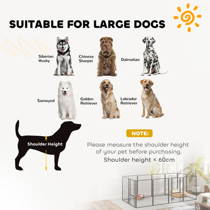 Dog Crate Furniture with Anti-Chew Resistant Mesh for Medium Dogs