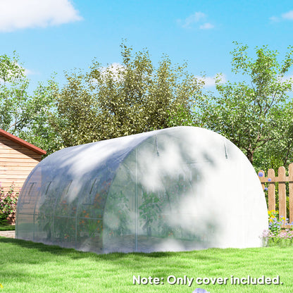 4 x 3 x 2m Greenhouse Replacement Cover ONLY for Tunnel Greenhouse