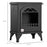 Free Standing Bio Ethanol Fireplace Heater with 1.2L Tank, Black