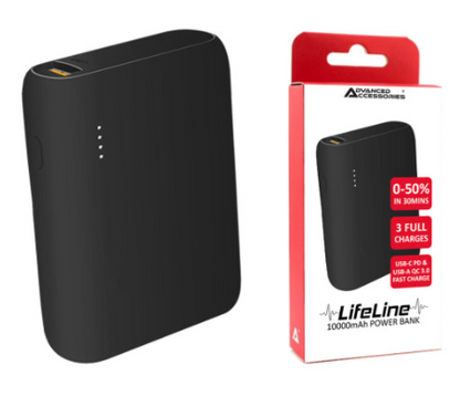 Stay Powered Up With This Fast-Charging 10,000 mAh Power Bank! Charge Two Devices At Once With This Compact, Portable Charger – Ideal For Sharing, Travel, Or Emergencies. All Yours For Just £16.95, Including Delivery! ⚡️⚡️