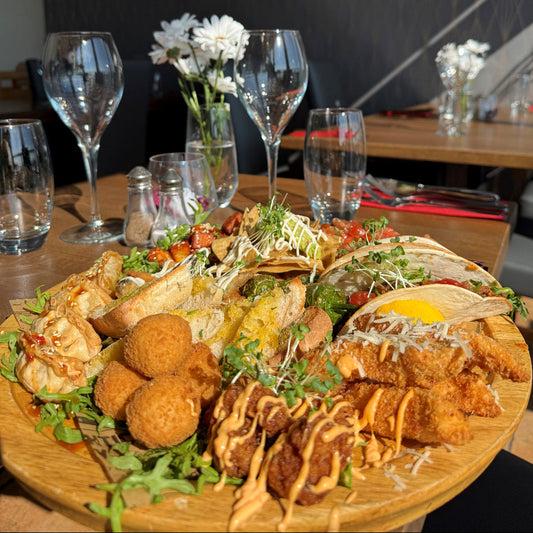 Enjoy 3 Delicious Tapas Dishes for Just £13.50 at The Wave Beach Restaurant - Savour Coastal Dining with Stunning Ocean Views