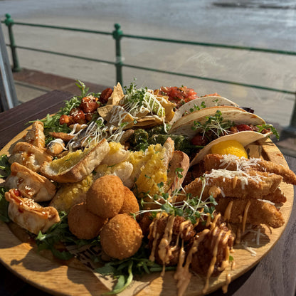 Enjoy 3 Delicious Tapas Dishes for Just £13.50 at The Wave Beach Restaurant - Savour Coastal Dining with Stunning Ocean Views