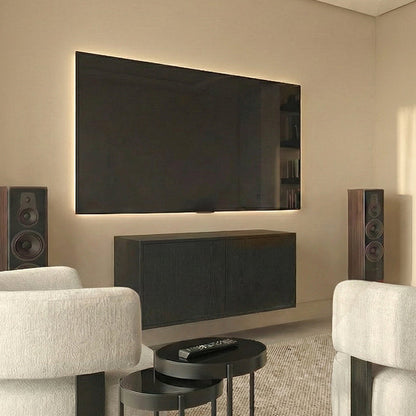 Inga Black Oak Floating Sideboard