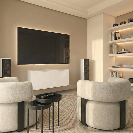 Inga White Floating Sideboard