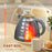 Electric Kettle, Fast Boil, 1.7L, 3kW, Swivel, Grey Ripple