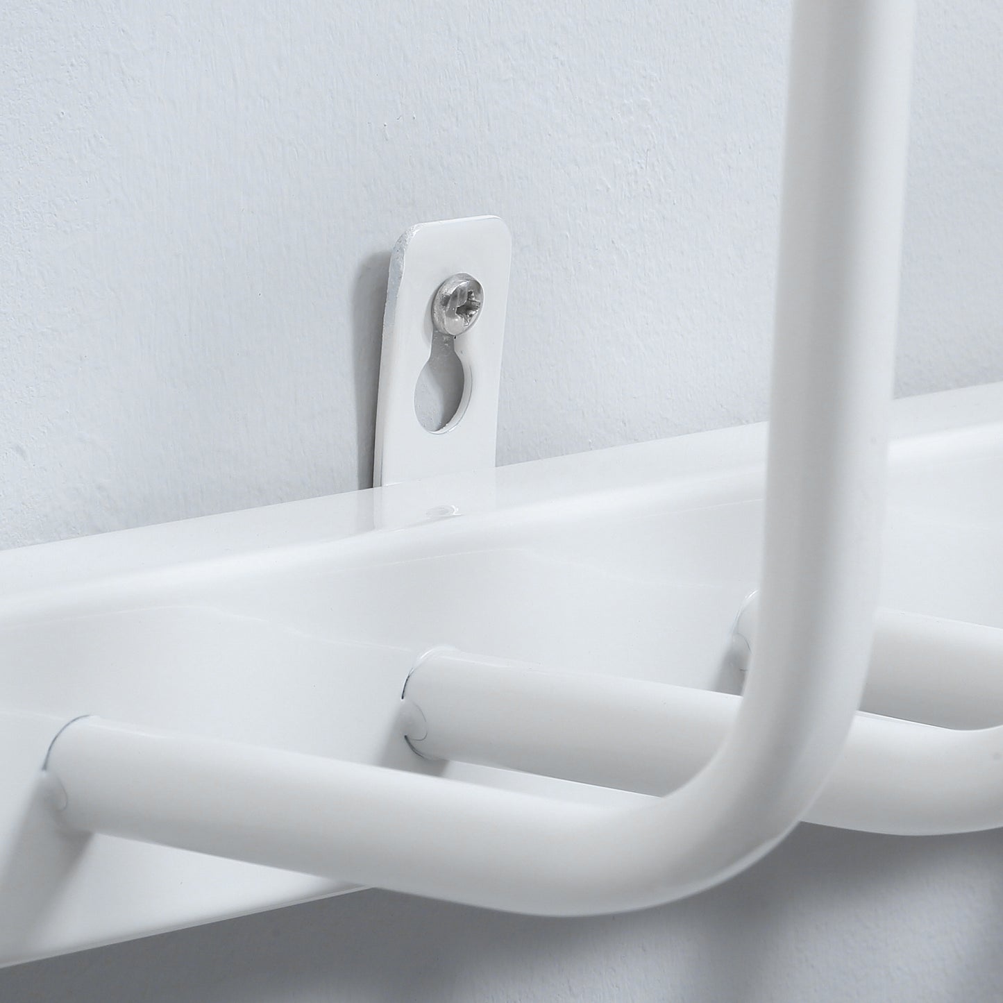 Wall Mounted Electric Shoe Dryer Shoe Warmers for Boots 2 Pairs White