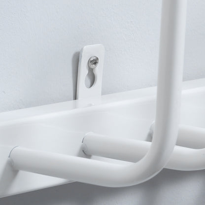 Wall Mounted Electric Shoe Dryer Shoe Warmers for Boots 2 Pairs White