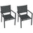 Set of Two Aluminium Stacking Garden Chairs