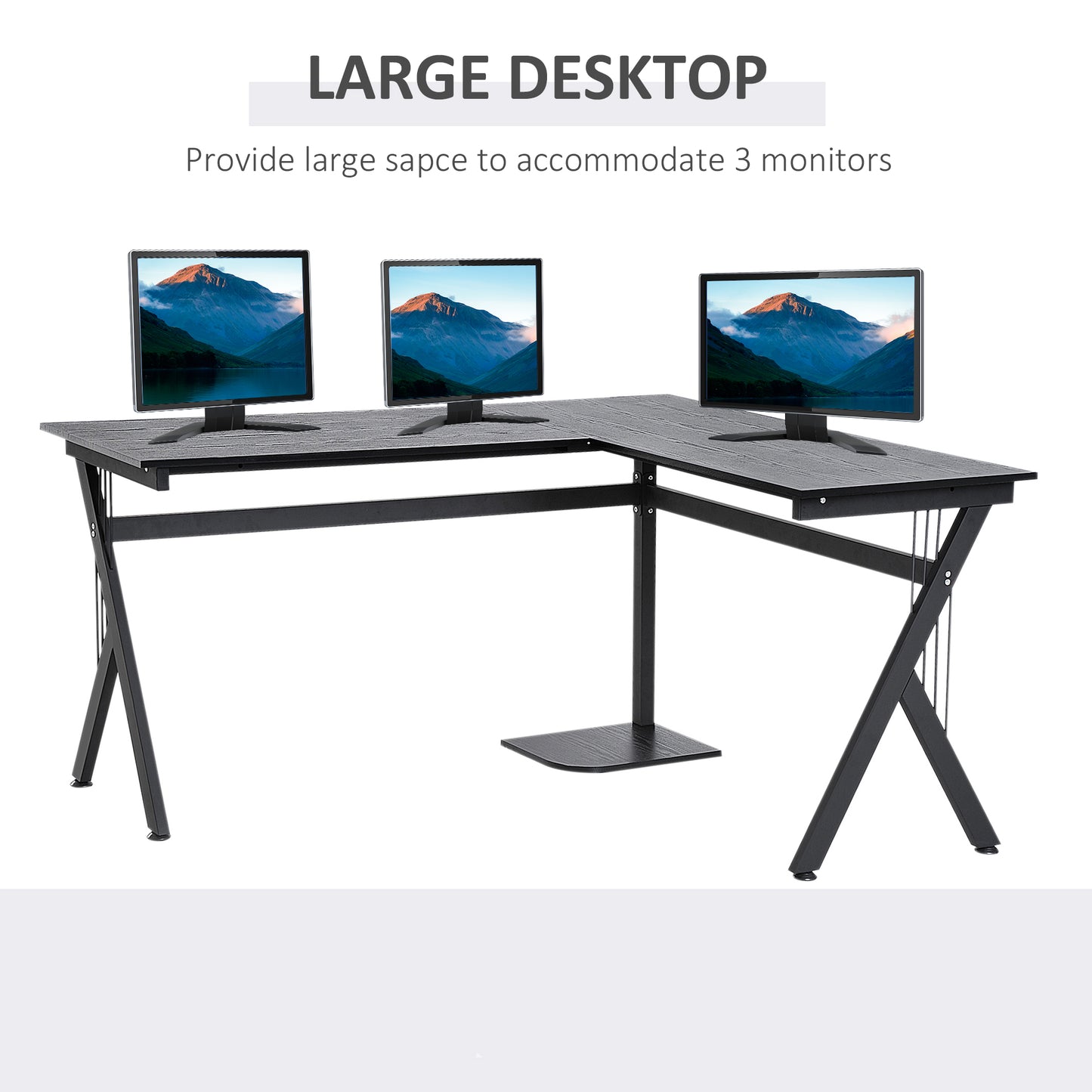 L-shape Computer Desk
