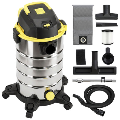 1400W Vacuum Cleaner with Blowing Mode, Yellow