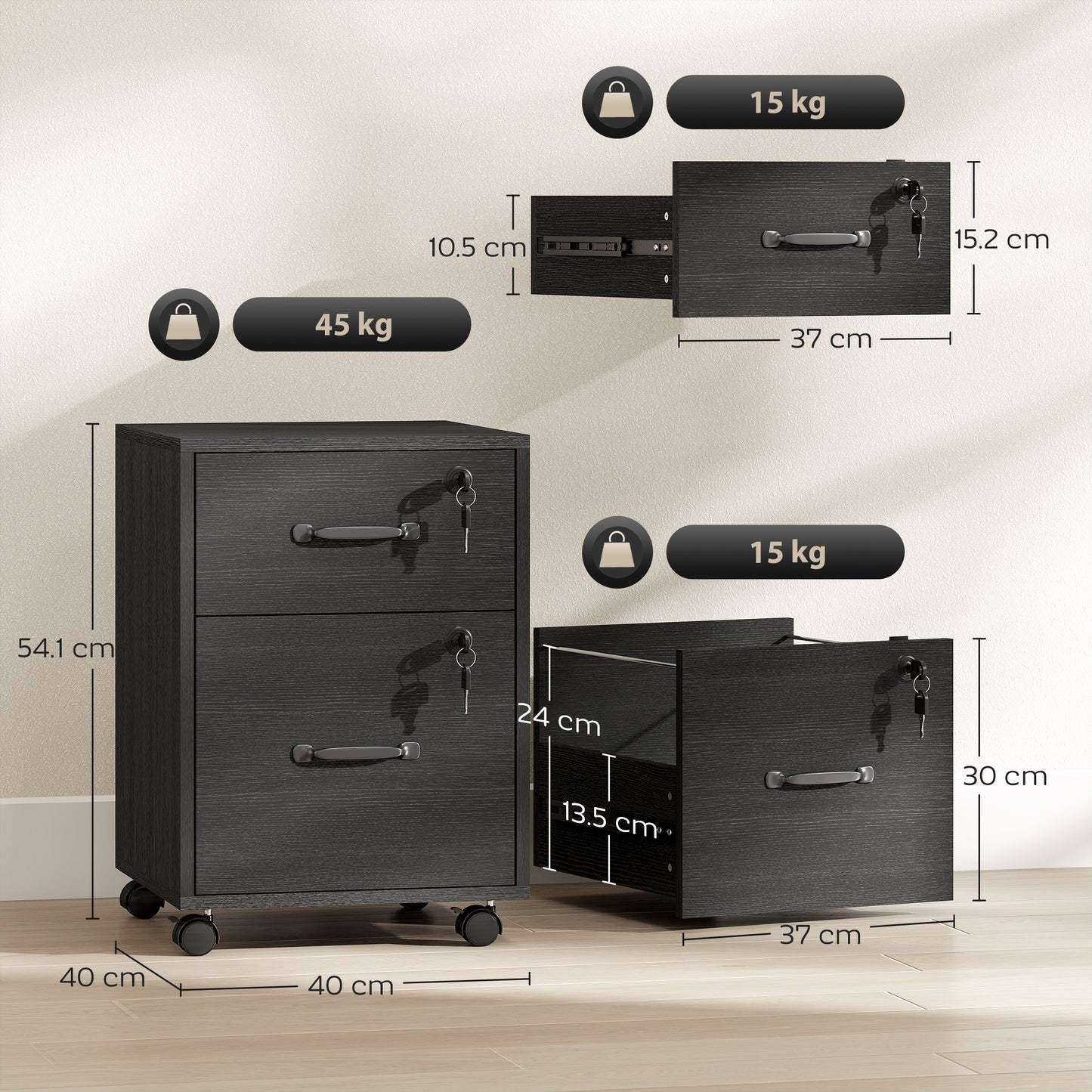 Bar Stools Set of 2, Adjustable Bar Chairs 360 Degree Swivel Blue