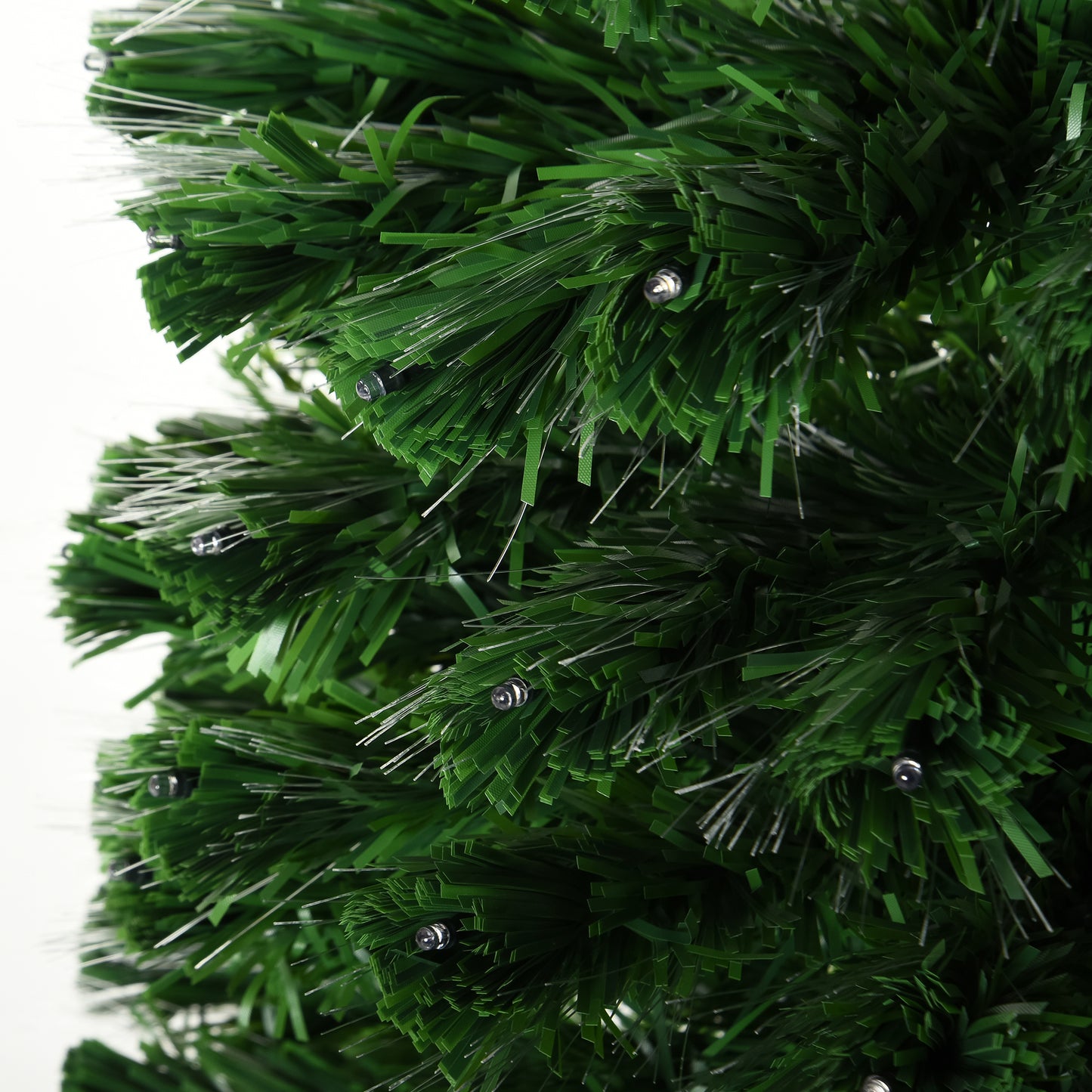5ft 150cm Green Fibre Optic Artificial Christmas Tree-Multi