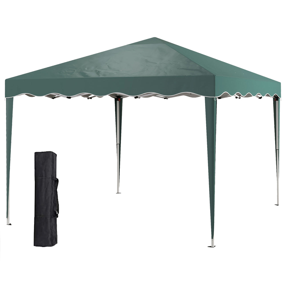 3 x 3m Pop Up Gazebo, Outdoor Camping Gazebo Party Tent with Carry Bag