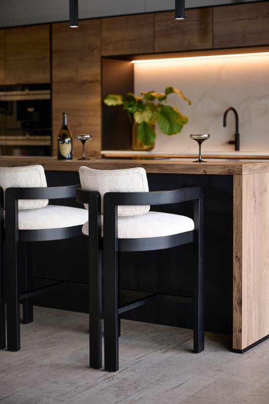 Jolie Counter Stool - Light Taupe