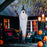 Hanging Halloween Ghost Animatronic Prop for Indoor Outdoor