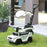 Mercedes-Benz G350 Ride-On Push Along Car Sliding Walker Foot to Floor Slider Stroller Toddler Vehicle with Horn Steering Wheel NO POWER White