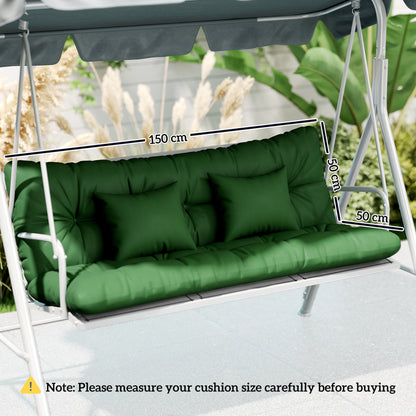 Outdoor Seat Cushions Back Cushion with 2 Pillows, Seat Pads