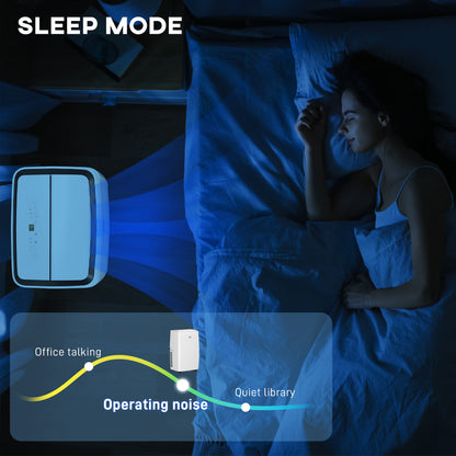 14,000 BTU Portable Air Conditioner with 40m², Sleep Mode, Dehumidifier