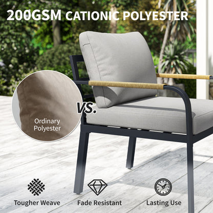 7 Seater Garden Furniture Set, Outdoor Furniture Conversation Sets