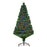 5FT Green Fiber Optic Xmas Tree Pre-Lit Fibre Optic Artificial Christmas Tree Multi-Colour