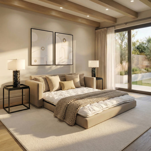 Kobe Sofa Bed – Taupe