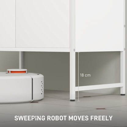 Bathroom Under Sink Cabinet for Basin without or with Pedestal White