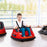 Kids Bumper Car w/ 360-Degree Rotation Spin, Lights, Music - Red