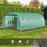 6 x 3 x 2m Greenhouse Replacement Cover ONLY Winter Garden Plant PE Cover for Tunnel Walk-in Greenhouse with Roll-up Windows