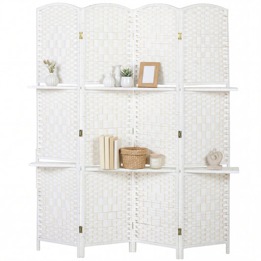 Freestanding Privacy Screen, 160 x 170cm, White