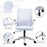 Mesh Office Chair for Home with Lumbar Support, Flip-up Arm, Wheels