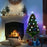 4FT Prelit Artificial Christmas Tree Fibre Optic LED Light Decoration