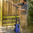 DURHAND High Pressure Washer, 150 Bar Pressure, 510 L/h Flow, 1800W, High-Performance Portable Power Jet Wash Cleaner, Blue