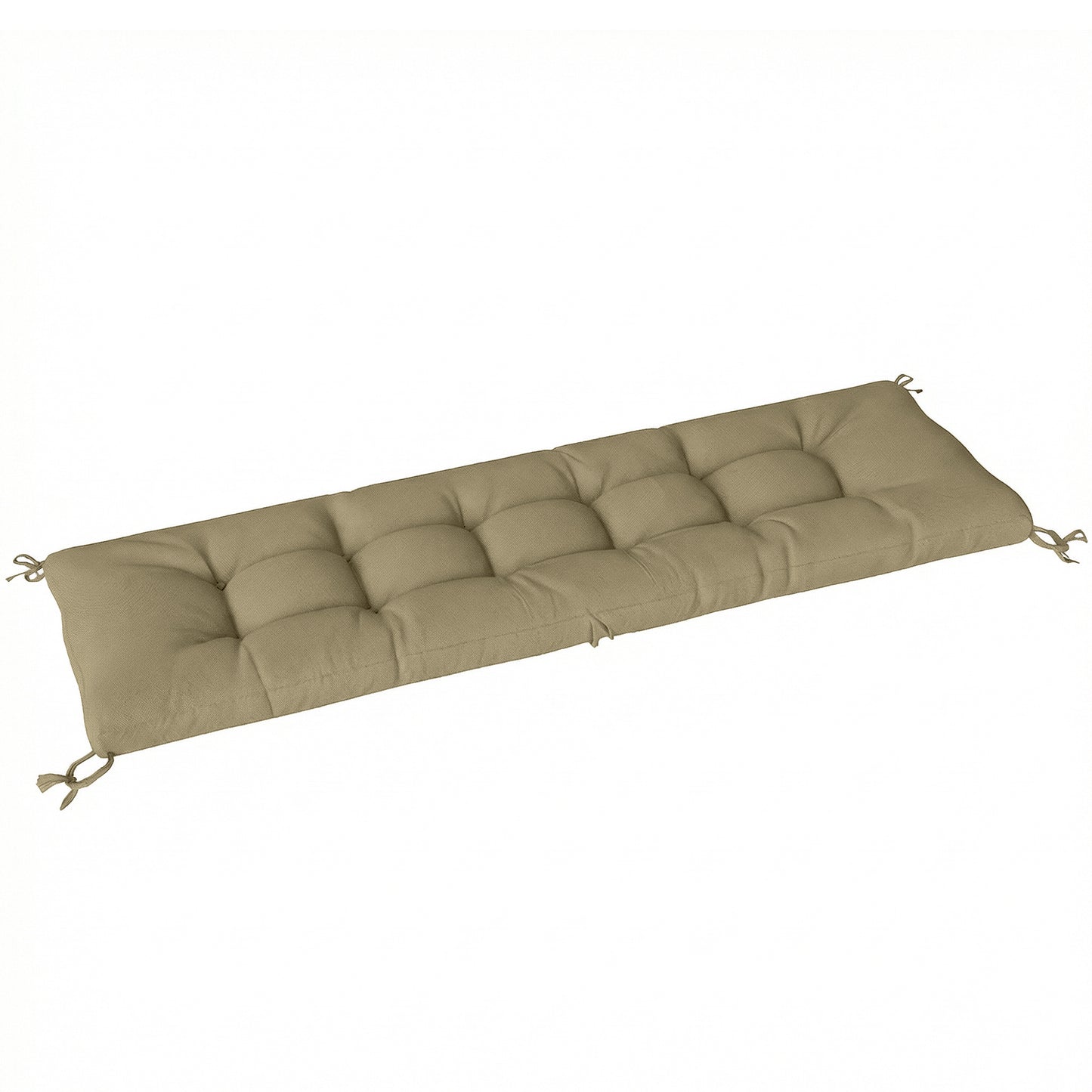 Sun Lounger Cushion, Memory Foam Patio Chair Cushion with Ties