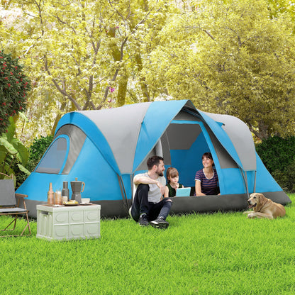 5-6 Man Camping Tent, Water Resistant Hiking Shelter