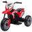 6V Kids Motorbike, 3 Wheels Kids Electric Bike with Horn, Startup Sound for Ages 18-36 Months - Red