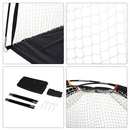 2M Golf Hitting Practice Net Target Cloth For Backyard Garden Indoor & Outdoor Driving Range Chipping Net with Carry Bag for Sports Training
