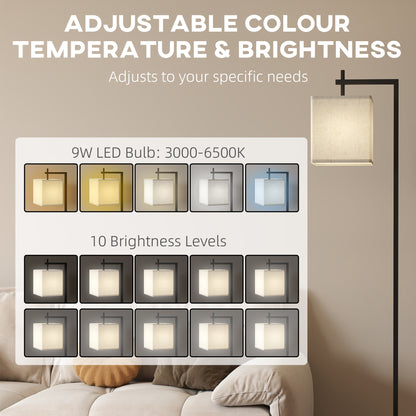 66" Modern Floor Lamp for Living Room with 10 Brightness Levels