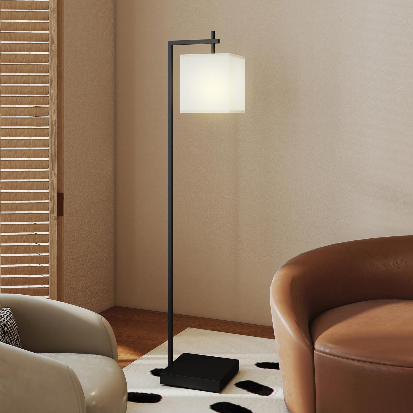66" Modern Floor Lamp for Living Room with 10 Brightness Levels